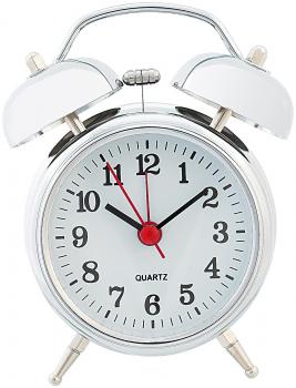 Preview: 2er-Set nostalgische Retro-Glockenwecker mit Quarzlaufwerk Preview: 2er-Set nostalgische Retro-Glockenwecker mit Quarzlaufwerk