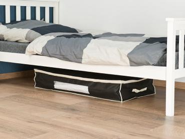 Preview: 2 housses de rangement 86 L pour dessous de lit avec fenêtre transparente - Noir