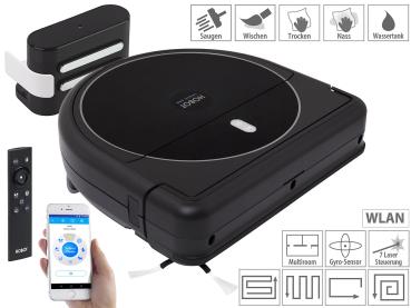 Preview: Saug- und Wischroboter mit WLAN und Multiroom-Steuerung