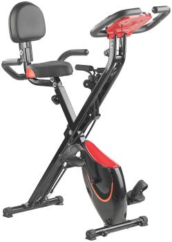 Preview: 2in1-Klapp-Heimtrainer, 2 Expander, Tablet-Halter, 2,5 kg Schwungmasse