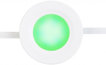 Preview: Lunartec 4 Spots LED RVBB ULA-100 Supplémentaires - Lumière d‘Ambiance Connectée Tuya/Alexa/Google Assistant - Pour Vitrine/Étagère - 3000K- 8W