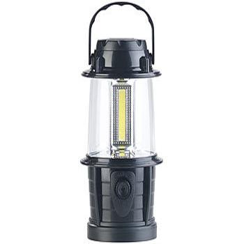 Preview: Dimmable LED lantern – for camping, hiking & home – 3 COB LEDs, 3 W, 140 lm, IPX4, continuously dimmable, battery-operated, Ø 91 x 165 mm, 155 g