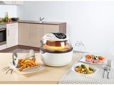 Preview: Digital halogen convection oven, 6 programs, 10 l, 1.200W, 7 parts