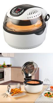 Preview: Digital halogen convection oven, 6 programs, 10 l, 1.200W, 7 parts