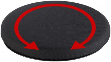 Preview: 2er-Set Schaumstoff-Sitzkissen mit kühlender Gel-Schicht, 360° drehbar