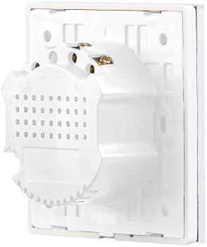 Preview: Doppio interruttore luminoso a sfioramento, compatibile con Amazon Alexa e Google Assistant