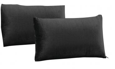 Preview: 2er-Set Memory-Foam-Reisekissen mit thermoregulierendem Bezug