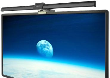 XL-USB-LED-Monitorleuchte - Blendfrei, 3 Lichtfarben, 10-stufig dimmbar - Für PC/Laptop, 40 cm, 4 W - Schützt Augen & steigert Produktivität