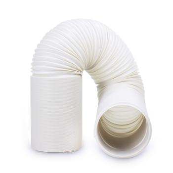 Preview: Robust air hose 5m: white - Universal for monobloc air conditioning systems - Flexible, durable, easy installation, reliable exhaust air solution