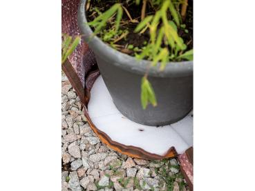 Preview: 2 Housse Hivernage Plante Pot Royal Gardineer 50x45cm - Anti-gel, Imperméable, Double Couche, Fond Perméable - Fermeture Scratch & Lacets