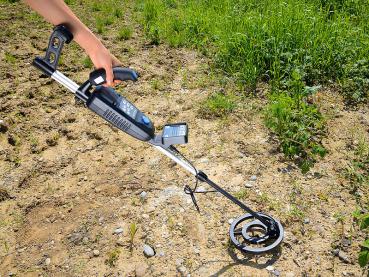 Preview: Rilevatore di metalli digitale per professionisti con indicazione della profondità, impermeabile