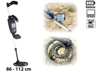 Preview: Rilevatore di metalli digitale per professionisti con indicazione della profondità, impermeabile