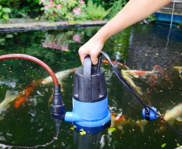 Preview: Submersible pump 400 W with float switch - suitable for dirty water