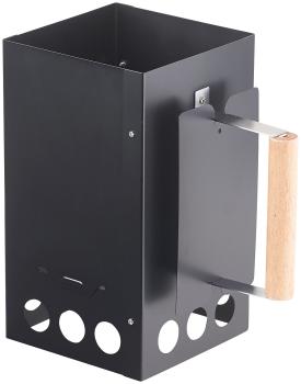 Preview: set di 3 accendifuoco per barbecue per carbone e bricchette, nero Preview: set di 3 accendifuoco per barbecue per carbone e bricchette, nero