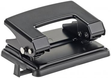 Preview: 2-fach-Bürolocher für 30 Blatt, Anschlagschiene für DIN A6 / A5 / A4