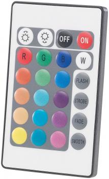 Preview: Dimmbare LED-Effektkugel (Ø 16 cm) - Kabellose Milchglas-Kugel-Lampe mit Fernbedienung - 16 Farben, 4 Farbwechsel, batteriebetrieben Preview: Dimmbare LED-Effektkugel (Ø 16 cm) - Kabellose Milchglas-Kugel-Lampe mit Fernbedienung - 16 Farben, 4 Farbwechsel, batteriebetrieben