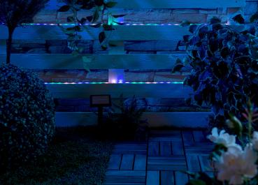 Preview: Bande à LED solaire 90 LED 3 m - 3 couleurs