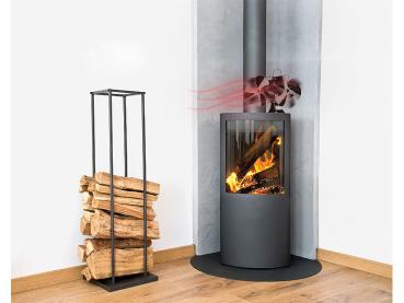 Preview: Stufa elettrica a doppia ventola, 3 pale ciascuna, a partire da 65 °C