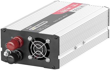 Preview: Car voltage converter with 500 Watt, 230 Volt, USB, Peakpower 1.000 Watt