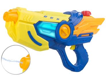 Preview: Battery-operated water pistol with LED light effect, 600 ml capacity
