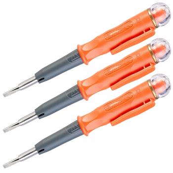 Preview: set of 3 Multifunction Voltage Tester and Induction Tester, LED