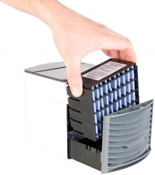 Preview: Ersatzfilter LW-110 für 2in1-Tisch-Luftkühler & -Luftbefeuchter - Sichere, dauerhaft beste Luftqualität - Befeuchtet, befreit von Staub, hygienisches Raumklima