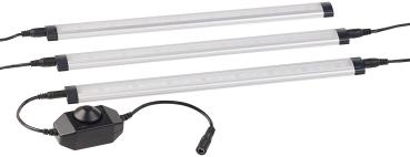 Preview: 3er-Komplett-Set dimmbare LED-Unterbauleuchte, 720 Lumen, 9 Watt