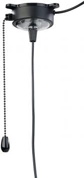 Preview: Solar-LED-Hängeleuchte mit Zugschnur und Fernbedienung, 40 Lumen, IP44