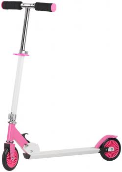 Preview: Foldable city scooter for kids, ultra light, max. 50 kg, pink