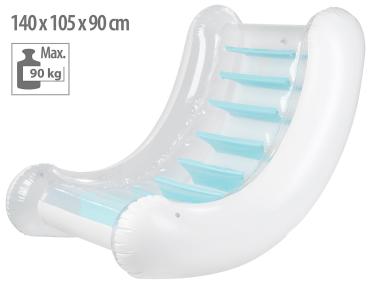 Preview: Inflatable Armchair for Pool, Beach & Garden, 140 x 105 x 90 cm