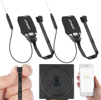 Preview: 2er-Set WLAN-Full-HD-Micro-Einbau-Kameras mit App