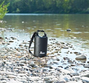 Preview: Waterproof pack sack, durable industrial tarpaulin, 10l, black