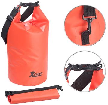 Preview: Waterproof pack sack, durable industrial tarpaulin, 20l, red
