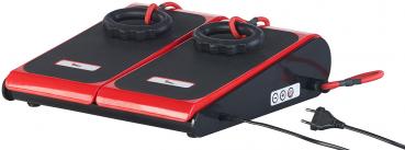 Preview: Vibrations-Fußplatte mit 2 Expandern, für Tätigkeiten im Sitzen, 60 W