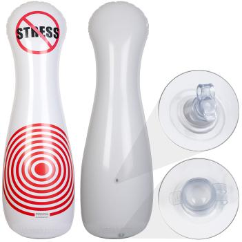 Preview: Pallone da boxe morbido e gonfiabile, a forma di cono, design antistress, 145 cm