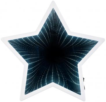 Preview: 2er Pack Sternförmiger Unendlichkeitsspiegel, 60 weisse LEds Preview: 2er Pack Sternförmiger Unendlichkeitsspiegel, 60 weiße LEDs,