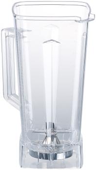 Preview: Ersatz-Mixbecher für Profi-Standmixer BR-1500 - 2 Liter Fassungsvermögen - BPA-frei Tritan-Kunststoff - robustes 6-Klingen-Edelstahl-Messer