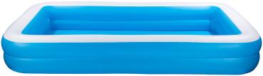 Preview: Piscine gonflable XXL 305 x 183 x 51 cm, blanc et bleu