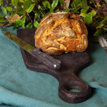 Preview: Couteau à pain avec lame de 20 cm et manche en bois