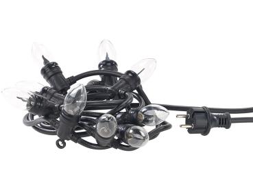 Preview: Catena luminosa decorativa con 10 lampadine a fiamma, IP44, 4,2 m Preview: Catena luminosa decorativa con 10 lampadine a fiamma, IP44, 4,2 m