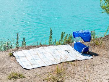 Preview: Oreiller pour le cou avec écran solaire pour la plage et l’extérieur (lot de 2)