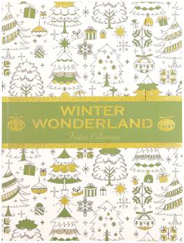 Preview: Libro da colorare per adulti “Winter Wonderland“ con 32 motivi invernali