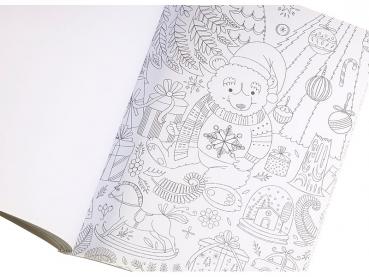 Preview: Libro da colorare per adulti “Winter Wonderland“ con 32 motivi invernali