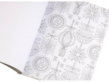 Preview: Libro da colorare per adulti “Winter Wonderland“ con 32 motivi invernali