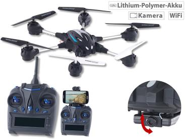 Preview: Hexacopter GH-50.cam mit VGA-Kamera & Live-View per WLAN, 2,4 GHz, App