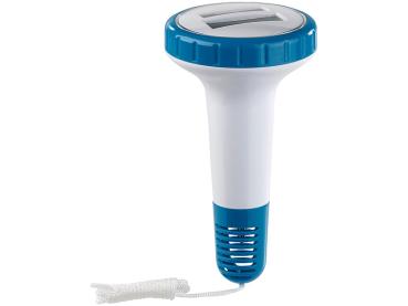 Preview: Jeu de 2 Thermomètres Solaires Numériques - Bassins & Piscines - Affichage LCD - IPX7 - Plage -20 à +60°C - Fonctionne sur Piles AA