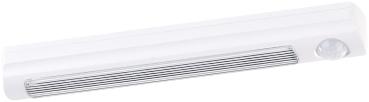 Preview: Batterie-LED-Schrankleuchte, PIR- & Lichtsensor, 0,6 W, 25 Lm, 6000 K