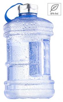 Preview: Auslaufsichere Trinkflasche mit Tragegriff, 2,3 l, BPA-frei, blau