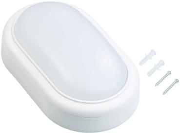 Preview: Apparecchio antiurto a LED a prova di umidità, 1.050 lm, 15 Watt, 4000 K, IP54, IK08