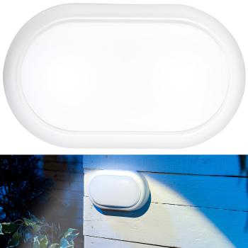 Preview: Apparecchio antiurto a LED a prova di umidità, 1.050 lm, 15 Watt, 4000 K, IP54, IK08